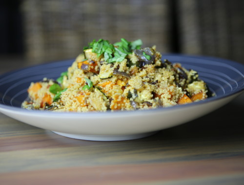 Roasted Vegetable Moroccan Cous Cous
